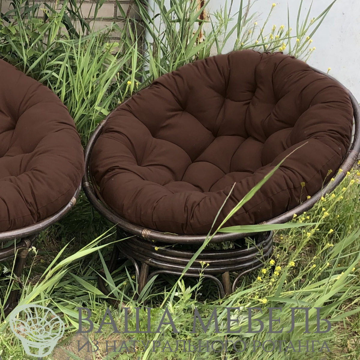 Кресло папасан размер подушки